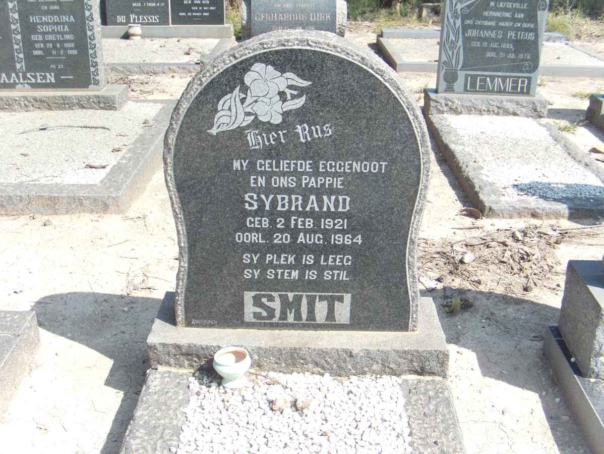 SMIT Sybrand 1921-1964