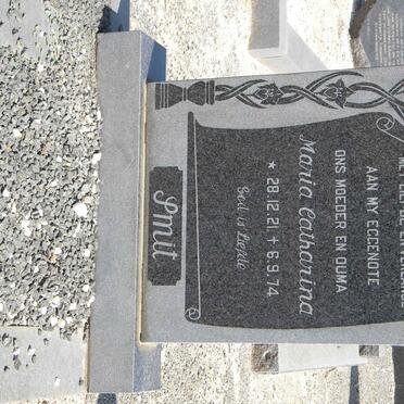 SMIT Maria Catharina 1921-1974