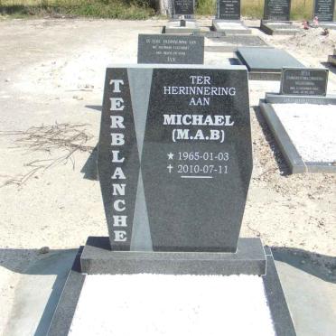 TERBLANCHE M.A.B. 1965-2010