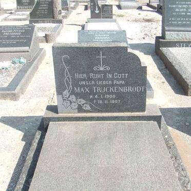TRUCKENBRODT Max 1900-1957