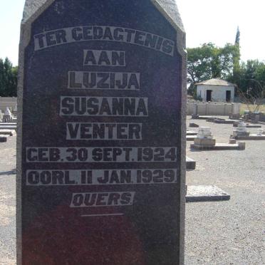 VENTER GRAVE