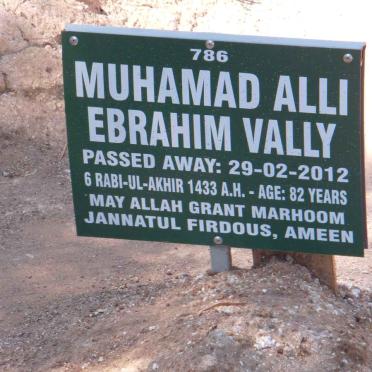 VALLY Muhamad Alli Ebrahim -2012
