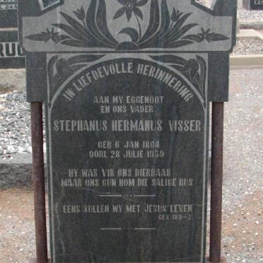 VISSER Stephanus Hermanus 1864-1939