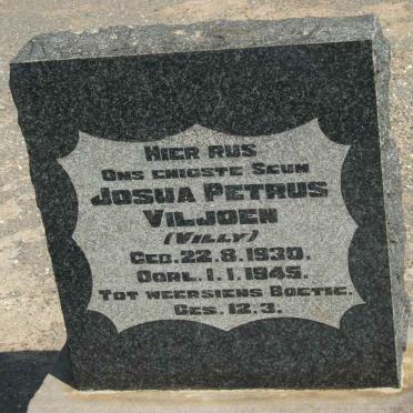 VILJOEN Josua Petrus 1930-1945
