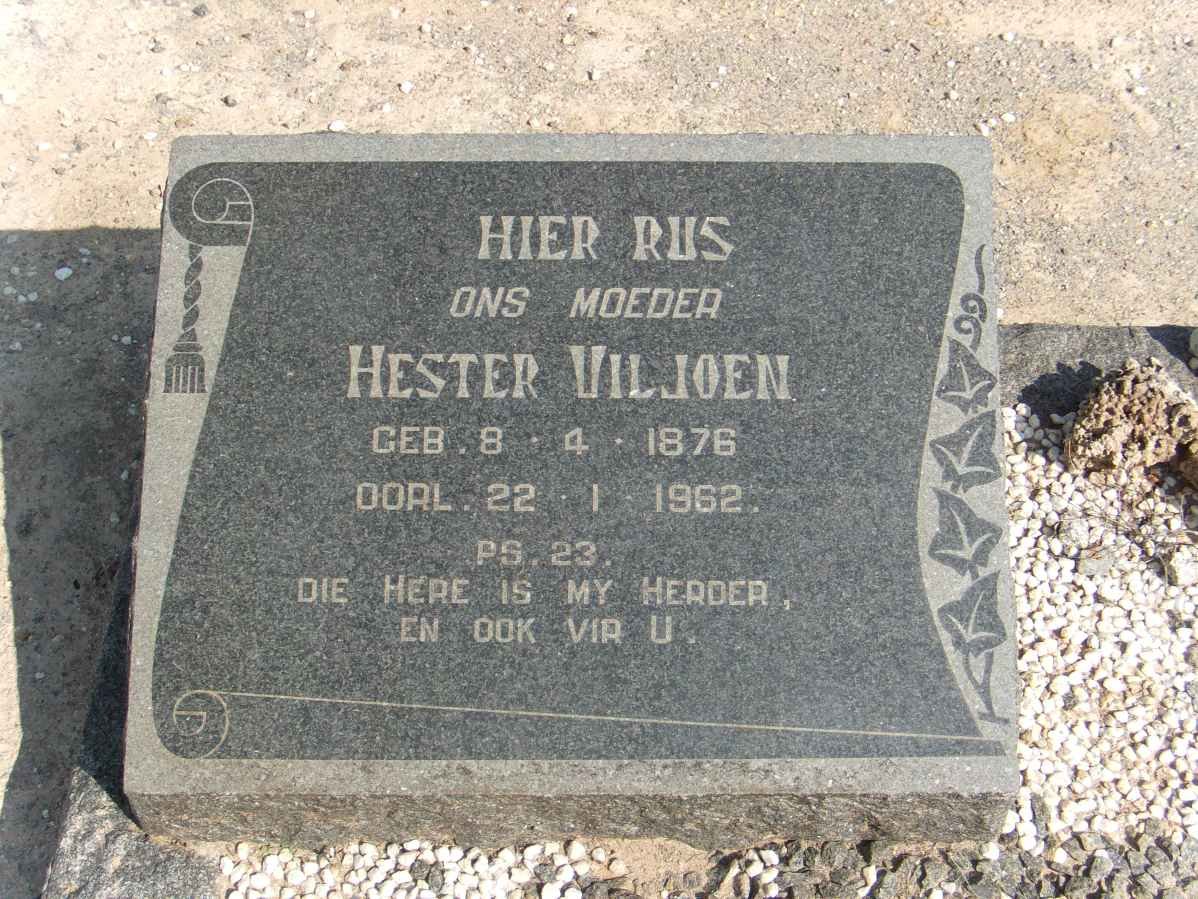 VILJOEN Hester 1876-1962