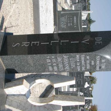 VILLIERS Louis Johannes Jacobus, de 1925-1990