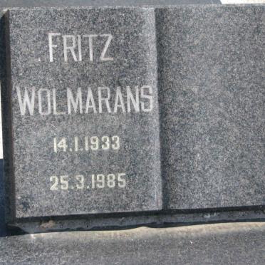 WOLMARANS Fritz 1933-1985