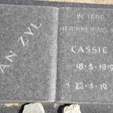 ZYL Cassie, van 1919-1991