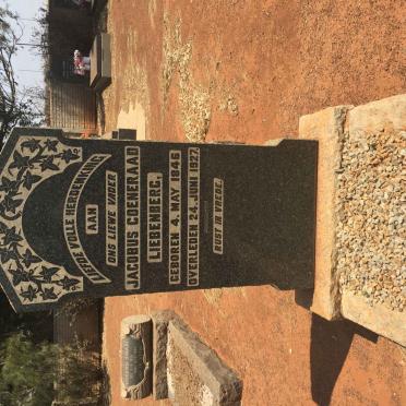 LIEBENBERG Jacobus Coeneraad 1846-1927