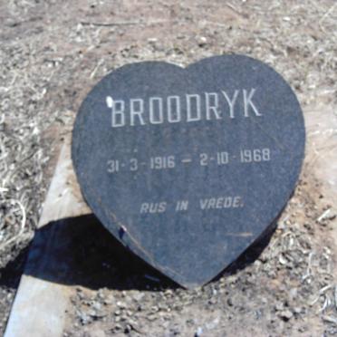 BROODRYK 1916-1968