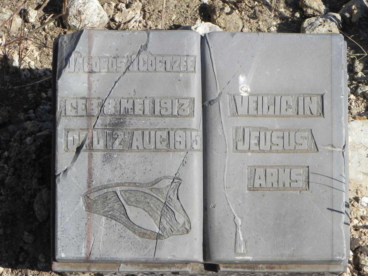 COETZEE Jacobus J. 1913-1915