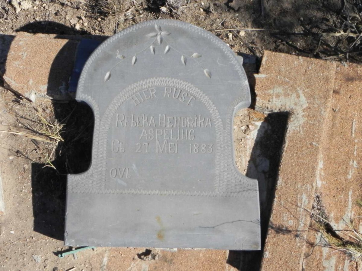 ASPELING Rebeka Hendrika 1883-