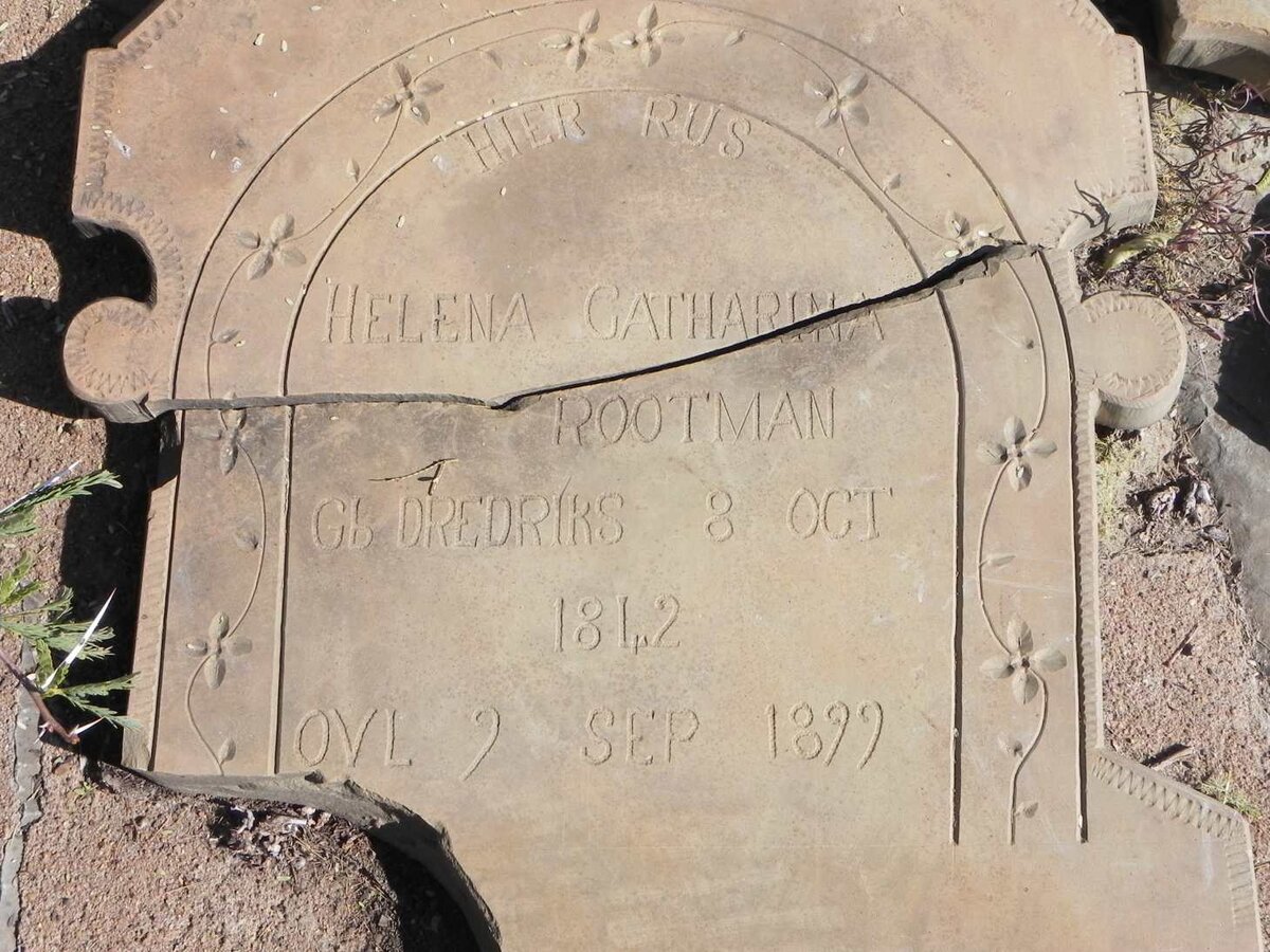 ROOTMAN Helena Catharina nee DREDRIKS 1842-1899