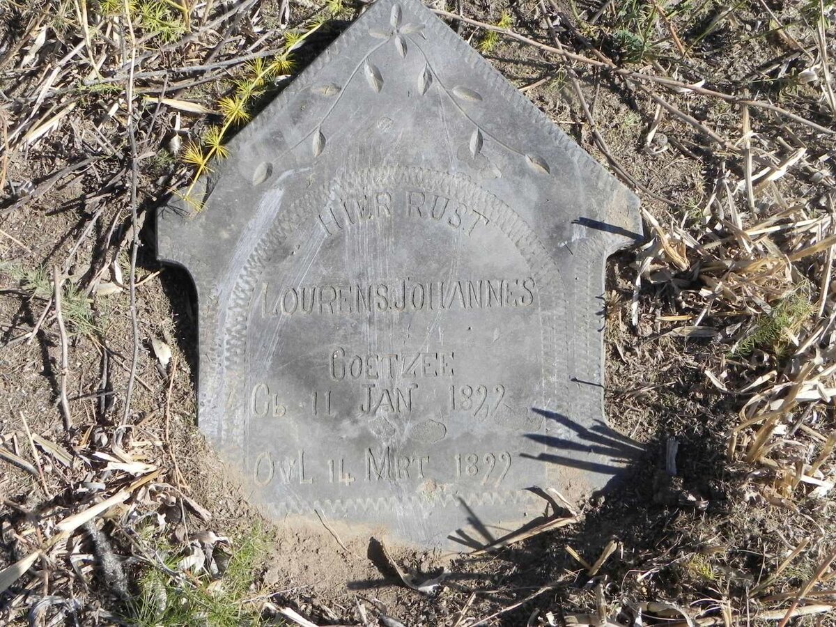 COETZEE Lourens Johannes 1899-1899