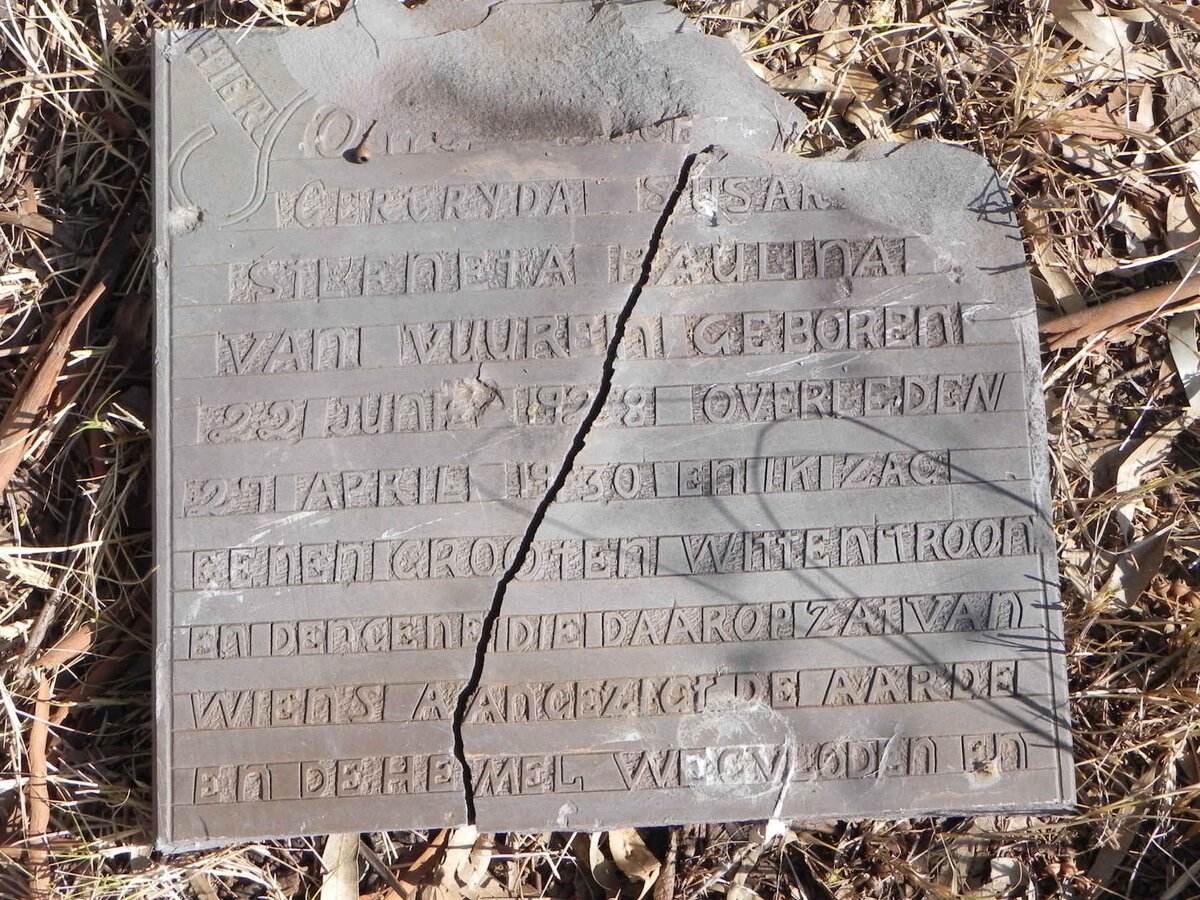 VUUREN Gertryda Susara Stefneta Paulina, van 1928-1930