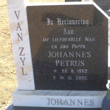 ZYL Johannes Petrus, van 1952-2002