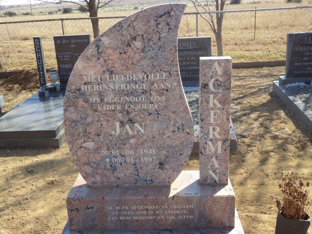 ACKERMAN Jan 1941-1997