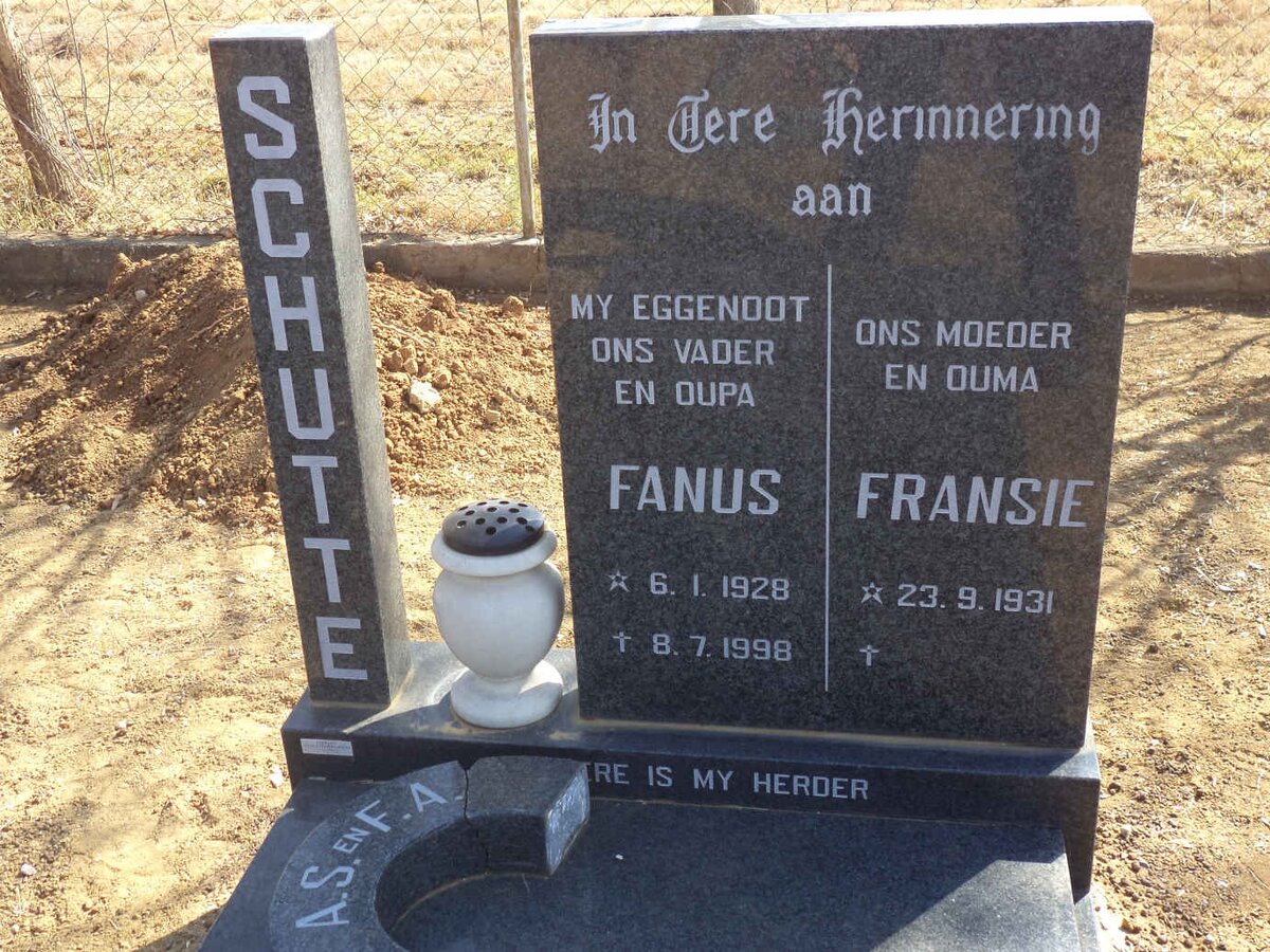 SCHUTTE A.S 1928-1998 &amp; F.A. 1931-