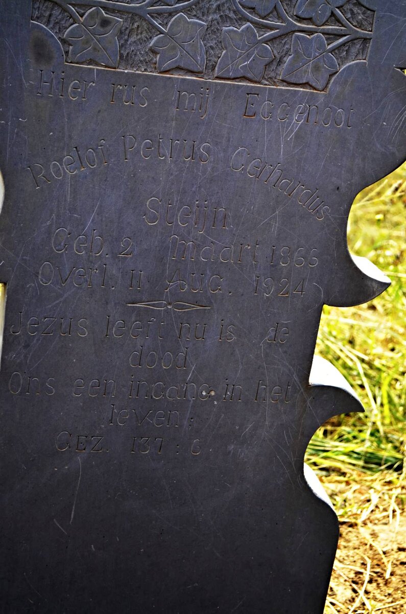 STEIJN Roelof Petrus Gerhardus 1865-1924