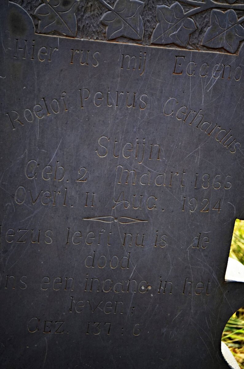 STEIJN Roelof Petrus Gerhardus 1865-1924