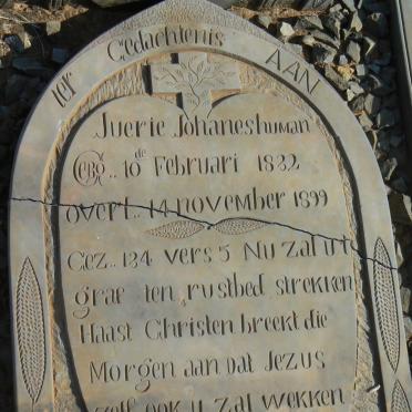 HUMAN Juerie Johannes 1832-1899