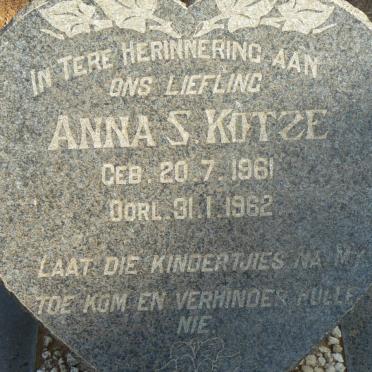 KOTZE Anna S. 1961-1962