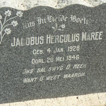 MAREE Jacobus Herculus 1928-1946
