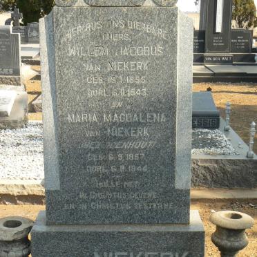 NIEKERK Willem Jacobus, van 1855-1943 &amp; Maria Magdalena BEZUIDENHOUT 1857-1944