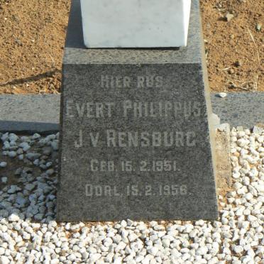 RENSBURG Evert Philippus, J v 1951-1956