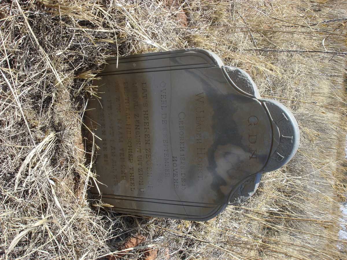 BADENHORST W.J. 1828-?