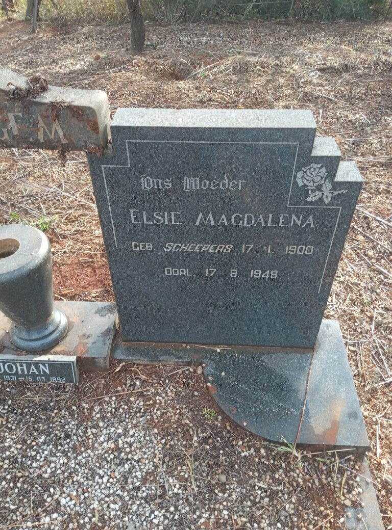 WONDERGEM Elsie Magdalena nee SCHEEPERS 1900-19419