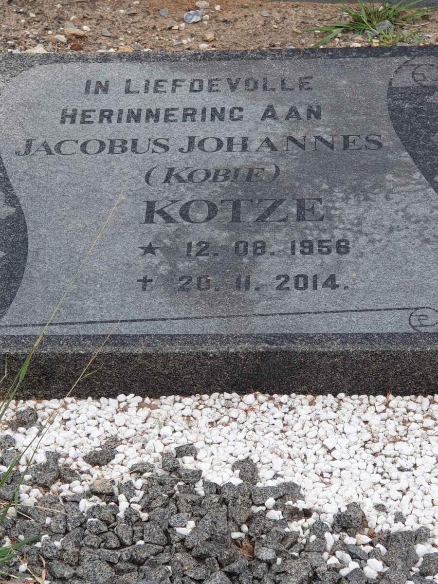 KOTZE Jacobus Johannes 1956-2014