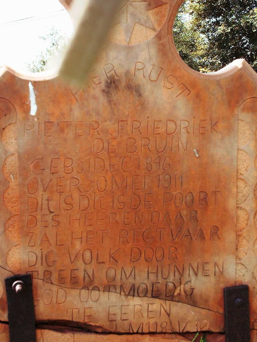 BRUIN Pieter Friedriek, de 1846-1911