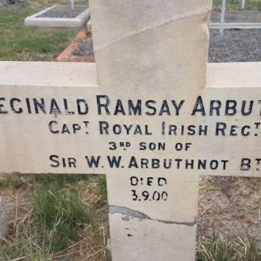 ARBUTHNOT Reginald Ramsay -1900