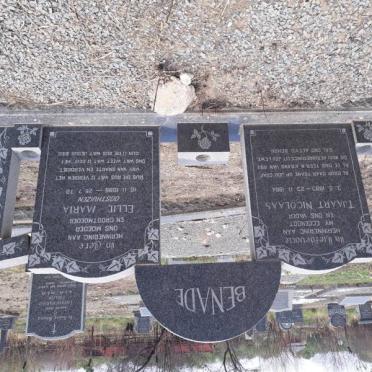 BENADE Tjaart Nicolaas 1883-1964 &amp; Ellie Maria OOSTHUIZEN 18?5-1978