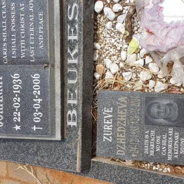 BEUKES Rachel Johanna 1936-2006 :: DZHEDZHEVA Zurevé 1983-2011