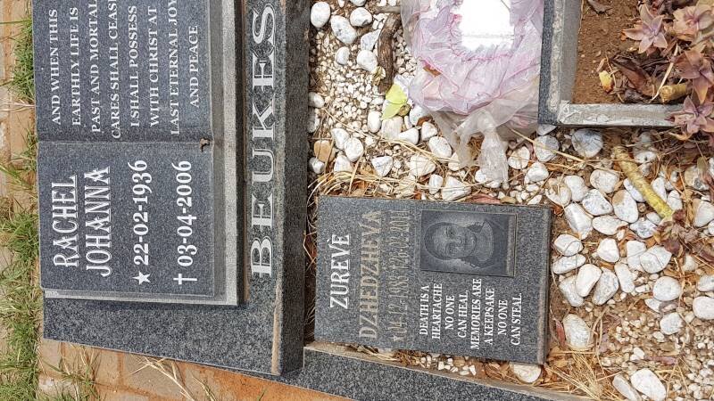 BEUKES Rachel Johanna 1936-2006 :: DZHEDZHEVA Zurevé 1983-2011