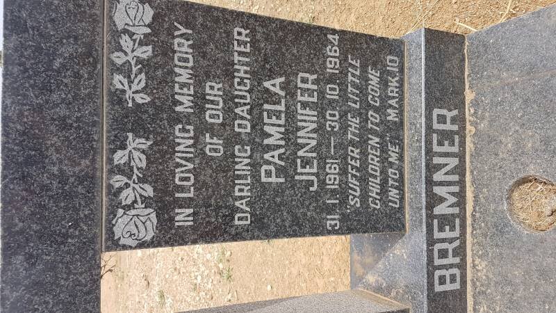 BREMNER Pamela Jennifer 1961-1964