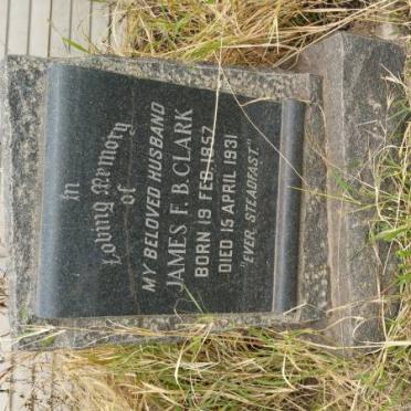 CLARK James F.B. 1857-1931