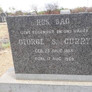 CURRY George S. 1888-1969