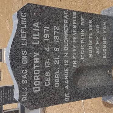 DEYSEL Dorothy Lilia 1971-1972