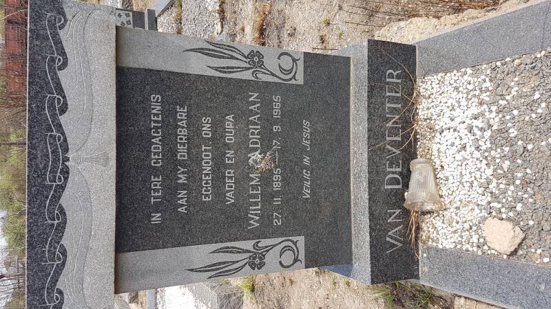 DEVENTER Willem Adriaan, van 1895-1965