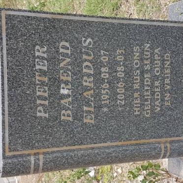 ERASMUS Pieter Barend Elardus 1956-2006