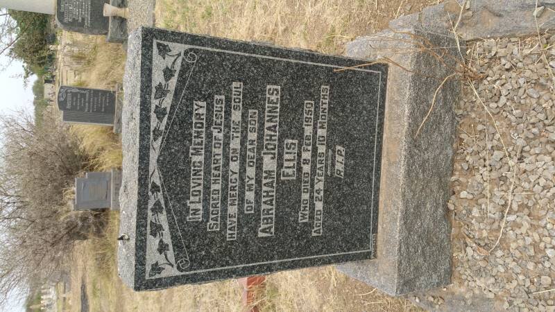 ELLIS Abraham Johannes -1950