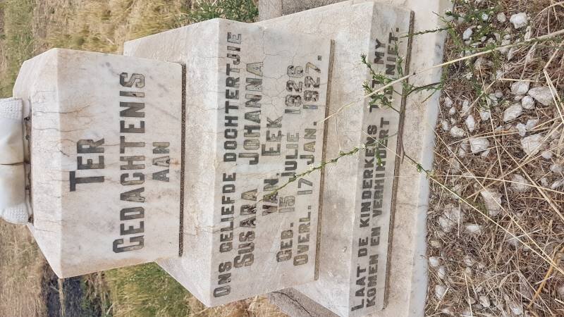 EEK Susara Johanna, van 1926-1927