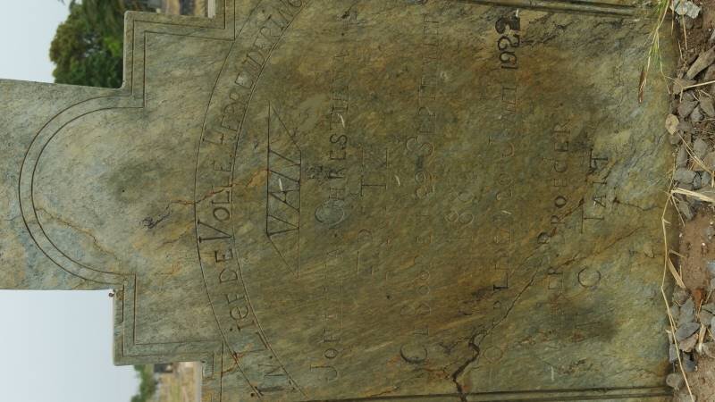 FRITZ Johanna Chrestiena 188?-1922