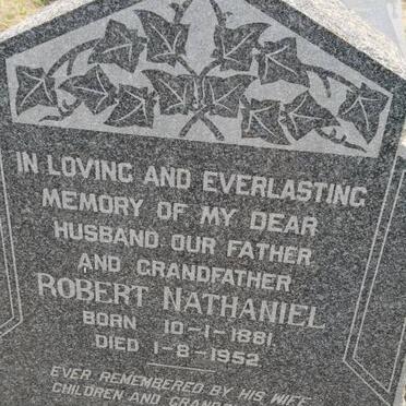 FINCHAM Robert Nathaniel 1881-1952