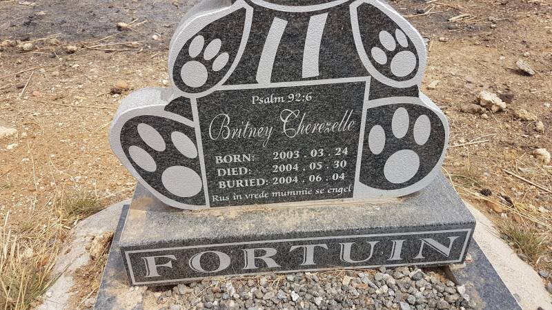 FORTUIN Britney Cherezelle 2003-2004