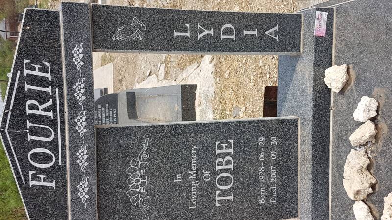 FOURIE Tobe Lydia 1928-2007