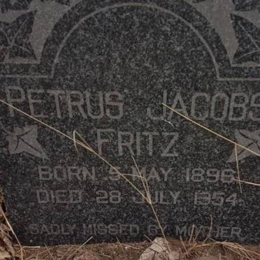 FRITZ Petrus Jacobs 1896-1954